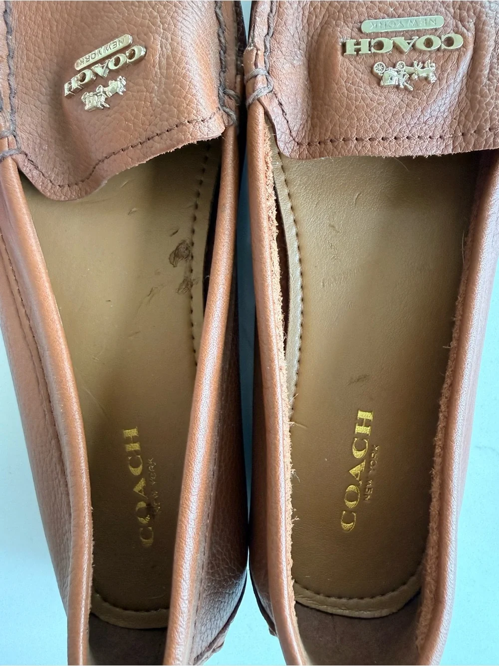 Coach classic leather